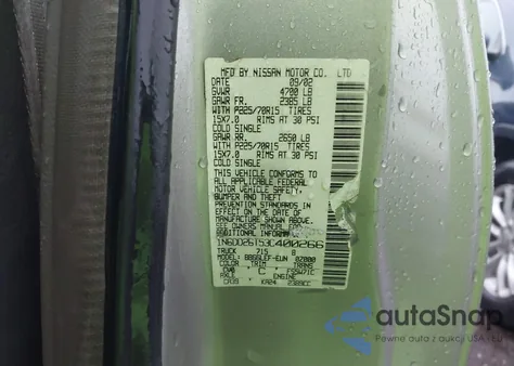 2003 Nissan Frontier Xe из США, поврежденный, VIN 1N6DD26T53C400266